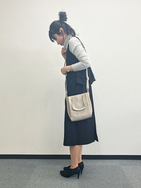 Pierrotスタッフ★大人に似合う高コスパ服をお届けさん（レディース・162cm）の秋コーディネート