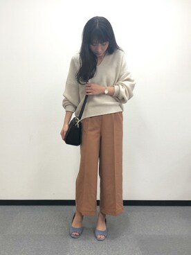 Pierrotスタッフ★大人に似合う高コスパ服をお届けさん(レディース・162cm)の春コーディネート