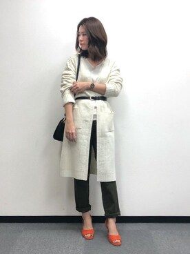 Pierrotスタッフ★大人に似合う高コスパ服をお届けさん（レディース・160cm）の春コーディネート