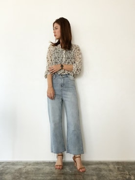 Pierrotスタッフ★大人に似合う高コスパ服をお届けさん（レディース・162cm）の夏コーディネート