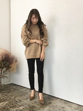 Pierrotスタッフ★大人に似合う高コスパ服をお届けさん(レディース・155cm)の冬コーディネート