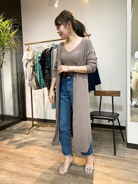 Pierrotスタッフ★大人に似合う高コスパ服をお届けさん（レディース・155cm）の冬コーディネート