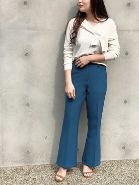 Pierrotスタッフ★大人に似合う高コスパ服をお届けさん(レディース・155cm)の春コーディネート