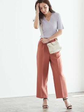 Pierrotスタッフ★大人に似合う高コスパ服をお届けさん（レディース・168cm）の春コーディネート