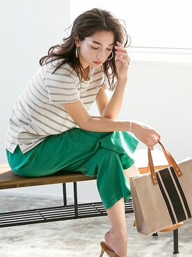 Pierrotスタッフ★大人に似合う高コスパ服をお届けさん（レディース・168cm）の春コーディネート