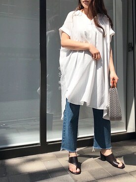 Pierrotスタッフ★大人に似合う高コスパ服をお届けさん（レディース・15cm）の夏コーディネート