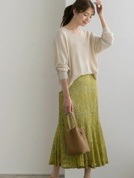 Pierrotスタッフ★大人に似合う高コスパ服をお届けさん（レディース・165cm）の夏コーディネート