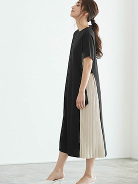 Pierrotスタッフ★大人に似合う高コスパ服をお届けさん(レディース・168cm)の夏コーディネート