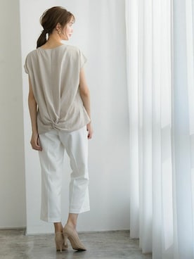 Pierrotスタッフ★大人に似合う高コスパ服をお届けさん（レディース・165cm）の夏コーディネート