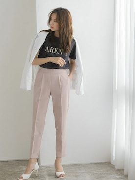 Pierrotスタッフ★大人に似合う高コスパ服をお届けさん(レディース・165cm)の夏コーディネート