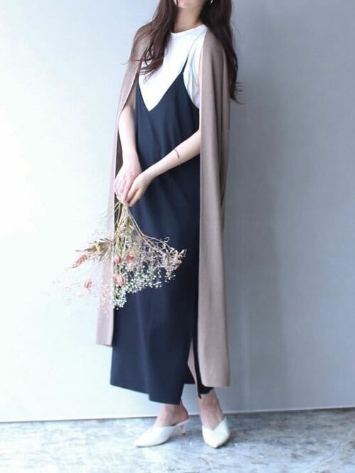 Pierrotpierrotスタッフ 大人に似合う高コスパ服をお届けさんのワンピースを使ったコーディネート Zozotown