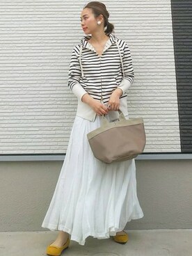 Pierrotスタッフ★大人に似合う高コスパ服をお届けさん（レディース・153cm）の夏コーディネート