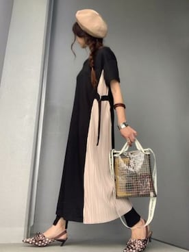 Pierrotスタッフ★大人に似合う高コスパ服をお届けさん(レディース・156cm)の夏コーディネート