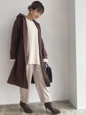 Pierrotスタッフ★大人に似合う高コスパ服をお届けさん(レディース・157cm)の秋コーディネート
