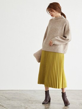 Pierrotスタッフ★大人に似合う高コスパ服をお届けさん（レディース・165cm）の冬コーディネート