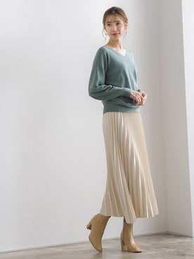 Pierrotスタッフ★大人に似合う高コスパ服をお届けさん(レディース・165cm)の冬コーディネート