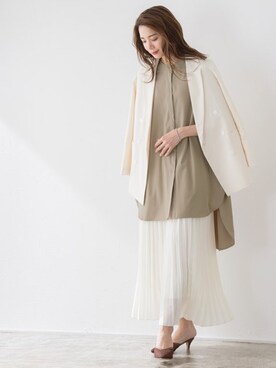 Pierrotスタッフ★大人に似合う高コスパ服をお届けさん（レディース・162cm）の冬コーディネート