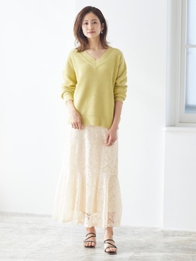 Pierrotスタッフ★大人に似合う高コスパ服をお届けさん（レディース・165cm）の冬コーディネート