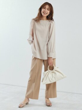 Pierrotスタッフ★大人に似合う高コスパ服をお届けさん（レディース・165cm）の冬コーディネート