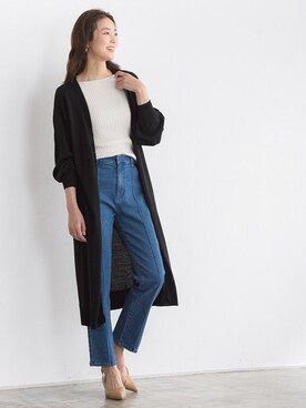 Pierrotスタッフ★大人に似合う高コスパ服をお届けさん(レディース・165cm)の冬コーディネート