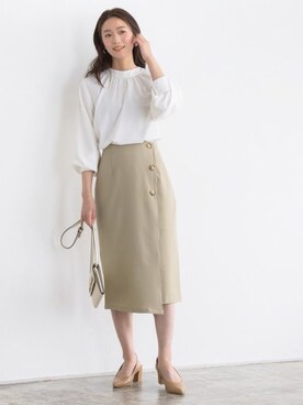 Pierrotスタッフ★大人に似合う高コスパ服をお届けさん(レディース・165cm)の春コーディネート