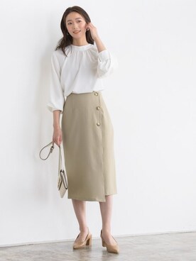 Pierrotスタッフ★大人に似合う高コスパ服をお届けさん（レディース・165cm）の春コーディネート