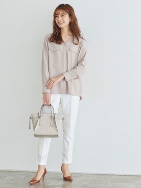 Pierrotスタッフ★大人に似合う高コスパ服をお届けさん（レディース・165cm）の春コーディネート