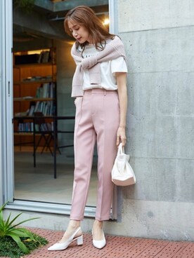 Pierrotスタッフ★大人に似合う高コスパ服をお届けさん（レディース・165cm）の春コーディネート