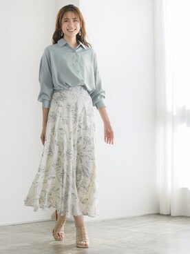 Pierrotスタッフ★大人に似合う高コスパ服をお届けさん(レディース・165cm)の春コーディネート