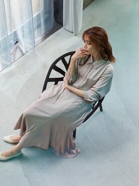 「アイテム（セットアップ、ピンク系）」を使った、Pierrotスタッフ★大人に似合う高コスパ服をお届けさん（レディース・165cm）の春コーディネート