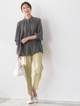 Pierrotスタッフ★大人に似合う高コスパ服をお届けさん(レディース・165cm)の春コーディネート