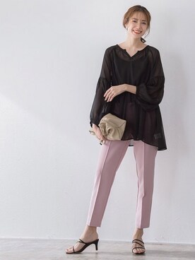 Pierrotスタッフ★大人に似合う高コスパ服をお届けさん（レディース・165cm）の冬コーディネート