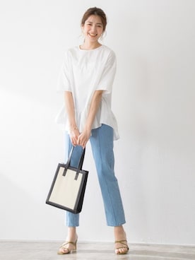 Pierrotスタッフ★大人に似合う高コスパ服をお届けさん（レディース・165cm）の春コーディネート