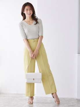 Pierrotスタッフ★大人に似合う高コスパ服をお届けさん（レディース・163cm）の春コーディネート