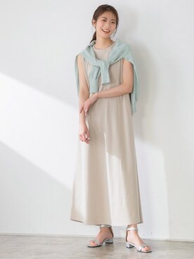 Pierrotスタッフ★大人に似合う高コスパ服をお届けさん(レディース・163cm)の春コーディネート