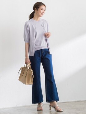 Pierrotスタッフ★大人に似合う高コスパ服をお届けさん(レディース・163cm)の春コーディネート