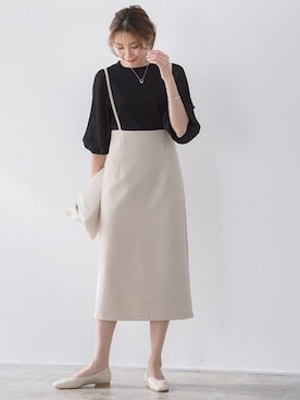 Pierrotスタッフ★大人に似合う高コスパ服をお届けさん(レディース・165cm)の夏コーディネート