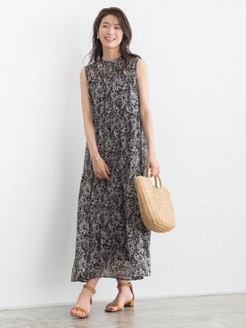Pierrotスタッフ★大人に似合う高コスパ服をお届けさん(レディース・165cm)の夏コーディネート