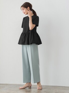 Pierrotスタッフ★大人に似合う高コスパ服をお届けさん（レディース・165cm）の夏コーディネート