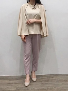 Pierrotスタッフ★大人に似合う高コスパ服をお届けさん(レディース・155cm)の夏コーディネート