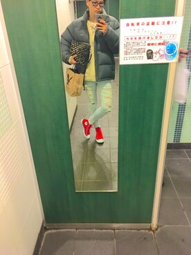 「スプリングSENSEOFPLACE」｜「アイテム（ブルゾン）」を使った、R.Y.O.さん（メンズ・180cm）の春コーディネート