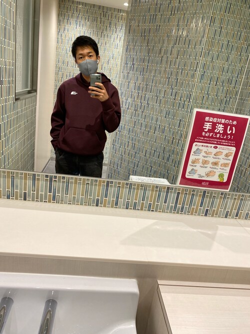 tech air sweat wide hoodie