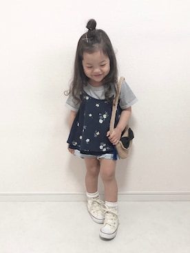 Maya⋆Sarahさん（キッズ・90cm）の春コーディネート