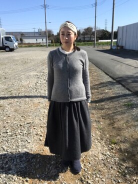 「conges payes ADIEU TRISTESSE（コンジェ ペイエ アデュートリステス）のアイテム」を使った、chankochantoさん（レディース・157cm）の春コーディネート