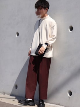 「DEVICE（デバイス）のアイテム」を使った、jo_wearさん（メンズ・170cm）の秋コーディネート