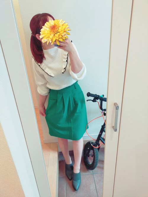 アメブロ公式モネママ Te Chichiのスカートを使ったコーディネート Wear