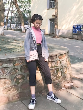 「Mackage（マッカージュ）のアイテム」を使った、DeNi_的你さん（レディース・158cm）の秋コーディネート