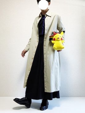 「SHAREEF（シャリーフ）のアイテム（アクセサリー）」を使った、ミニマルまぁさん（メンズ・163cm）の夏コーディネート