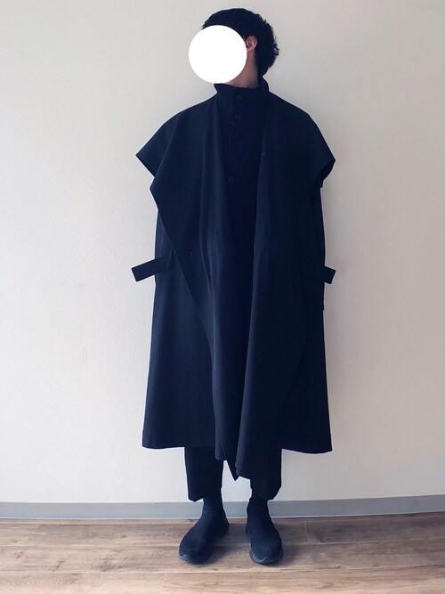 BLACK Scandal Yohji Yamamoto（ブラックスキャンダルヨウジヤマモト）のカーディガン/ボレロを使った人気ファッション