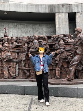 「New look（ニュールック）のアイテム」を使った、Allison_Wenさん（レディース・153cm）の春コーディネート